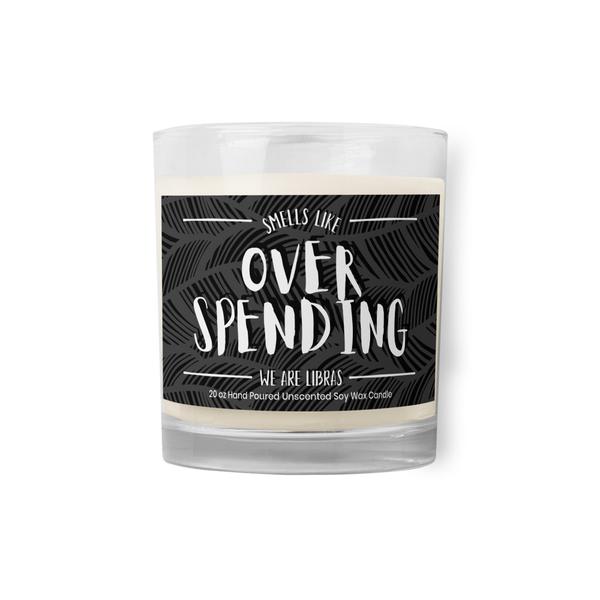 Overspending 20 Oz Soy Wax Candle