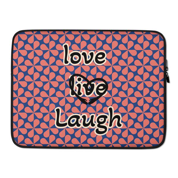 Love Live Laugh Laptop Sleeve