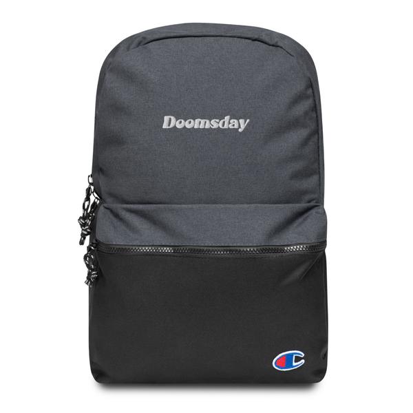 Doomsday Embroidered Champion Backpack
