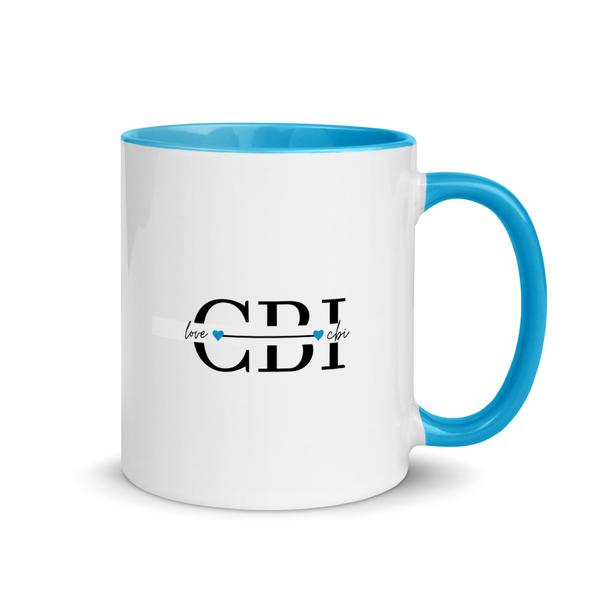 Love Is CBI Coffee Mug In Blue