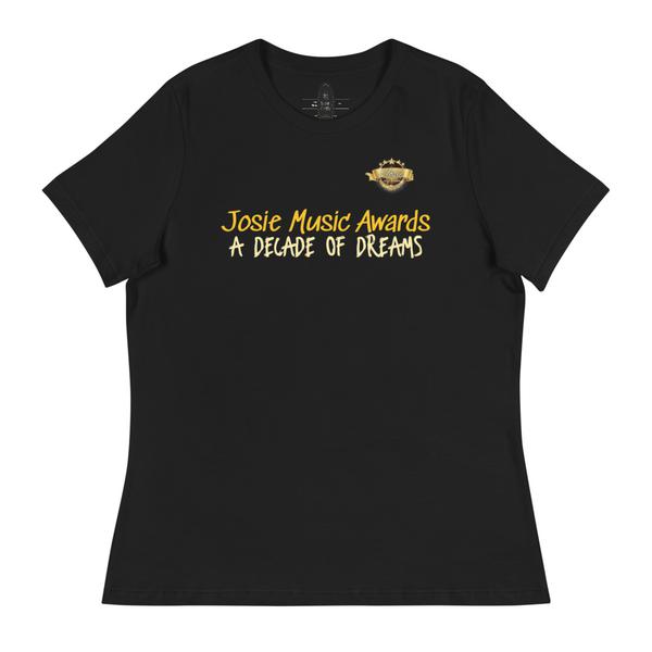 Women's Relaxed T-Shirt | Josie Music Awards A Decade of Dreams
