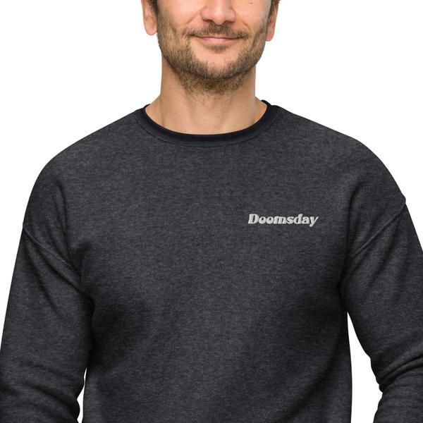 Doomsday sueded fleece sweatshirt