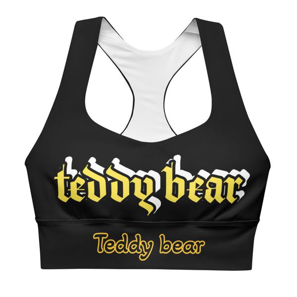 teddy bear Longline sports bra