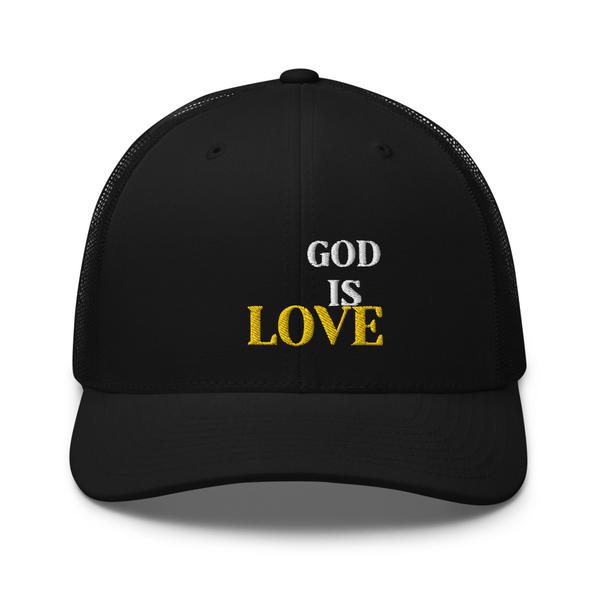 GOD IS LOVE Trucker Cap