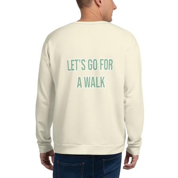 Women's “Let’s Go For A Walk” Sweatshirt