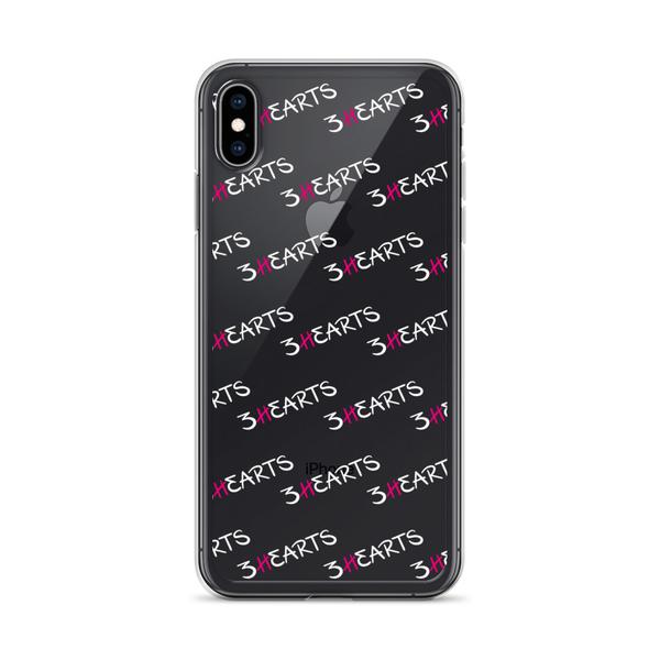 iPhone Case 3HEARTS- CLEAR/WHITE