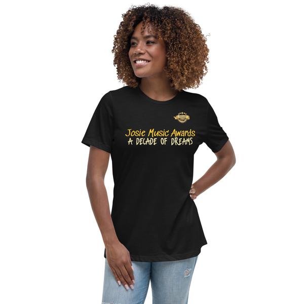 Women's Relaxed T-Shirt | Josie Music Awards A Decade of Dreams