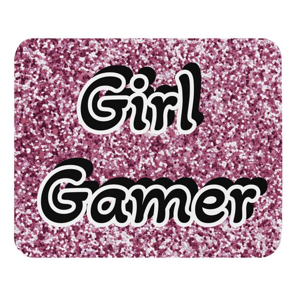 Girl gamer mouse pad
