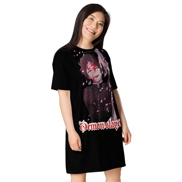 demon slayer T-shirt dress